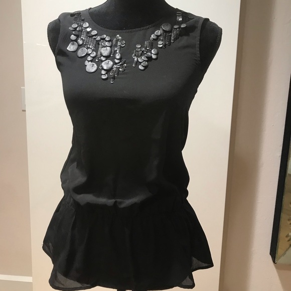 Zara Peplum Blouse - Picture 2 of 4